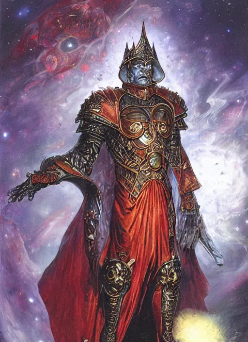 Image similar to dark cosmic king by wayne berlowe