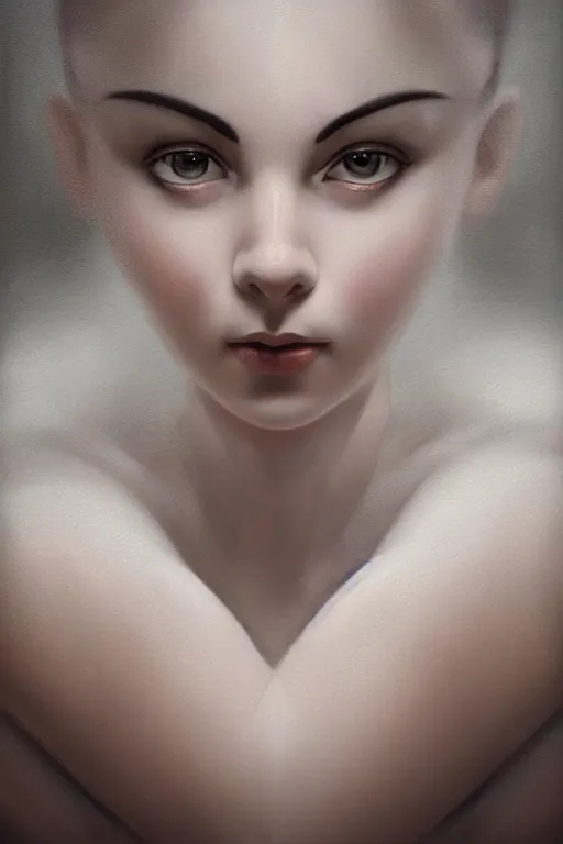 Image similar to hyperrealistic photography of a highly detailed and symmetrical gorgeous nordic female ballerina in the style of vargas and wlop, highly detailed, face symmetry, highly realistic hands, masterpiece, award - winning, sharp focus, intricate concept art, ambient lighting, 8 k, artstation