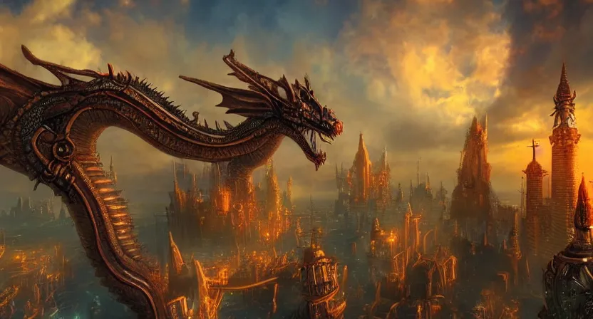 steampunk dragon dragon city