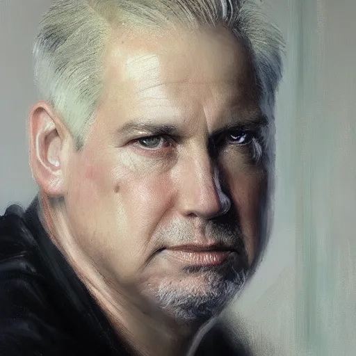 Image similar to kevin mccarthy by ruan jia, portrait