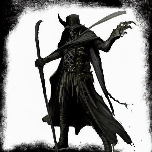 Prompt: Solomon Kane, fantasy concept art - n 3 - i