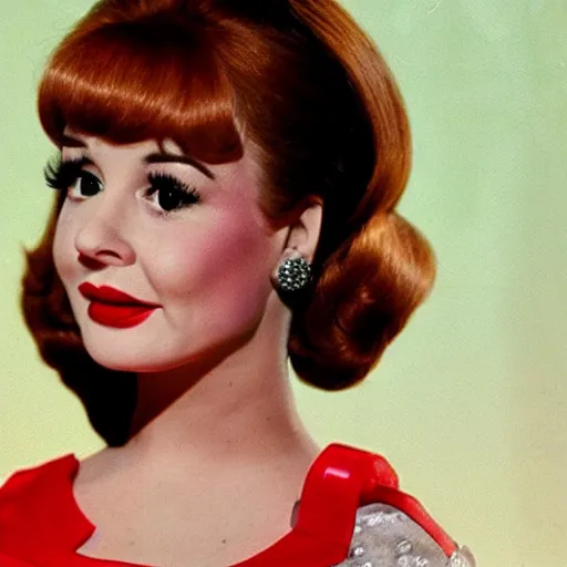 Prompt: 1960s Joan Holloway as a FUNCO POP