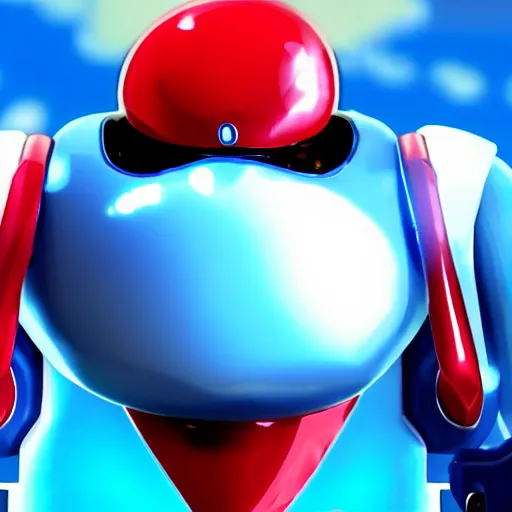 Prompt: Zero Suit Dr. Robotnik