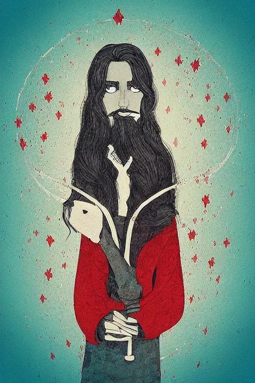 Image similar to “ a saintjulianxv on instagram illustration of red dawn ”