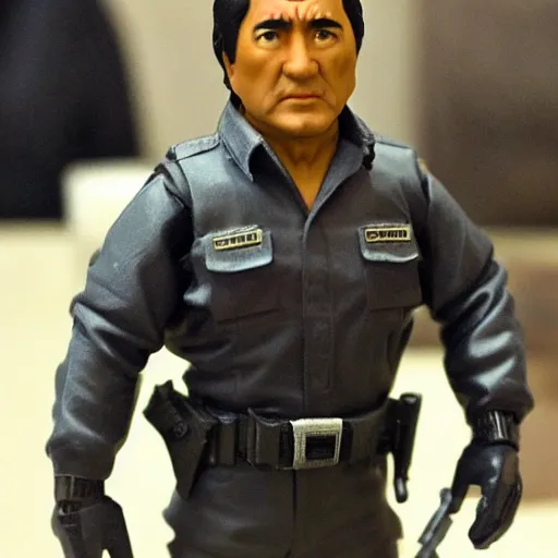 Image similar to Evo Morales as a g.i. joe action figure