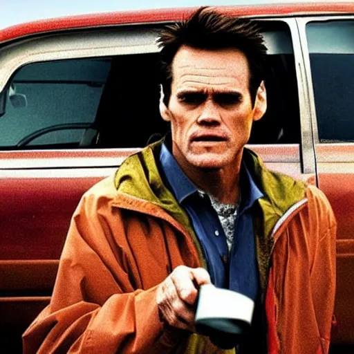 Image similar to jim carrey in breaking bad