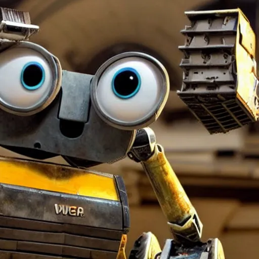 Image similar to wall - e robot