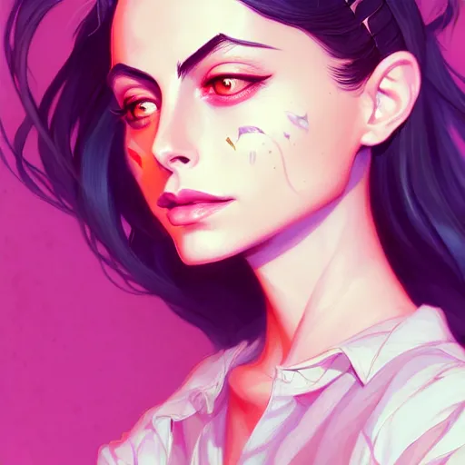 Image similar to a portrait of a beautiful willa holland 1 9 9 0 s style clothes, art by lois van baarle and loish and ross tran and rossdraws and sam yang and samdoesarts and artgerm, digital art, highly detailed, intricate, sharp focus, trending on artstation hq, deviantart, unreal engine 5, 4 k uhd image