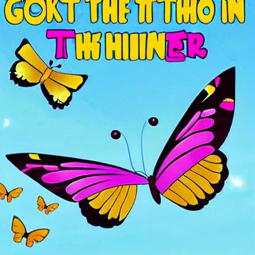 butterfly in the sky I can go twice as high take a Stable Diffusion