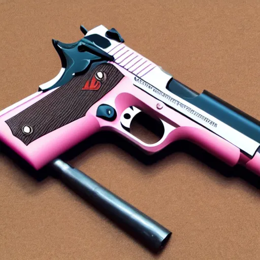 Image similar to pink colt 1 9 1 1 in anime style