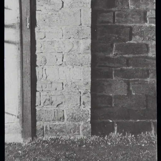 Prompt: edwardian photograph of a plain wall, very grainy, 1 9 1 0 s, 1 9 2 0 s, 1 9 0 0 s