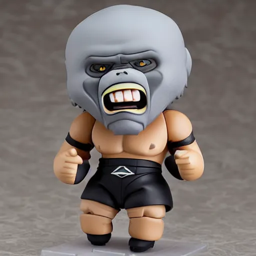 Prompt: king kong, nendoroid, figurine, detailed product photo