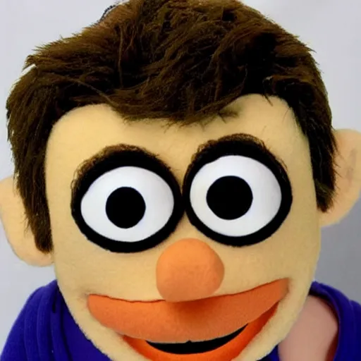 Image similar to jacksepticeye as a muppet