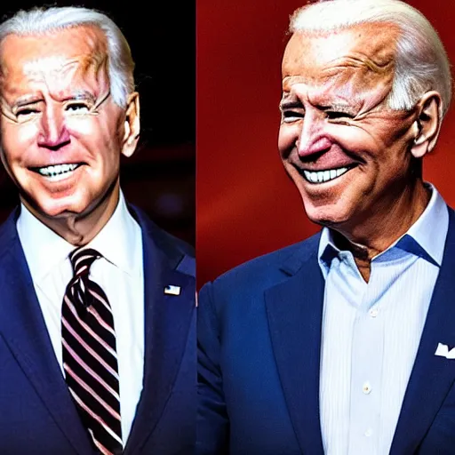 Image similar to Joe Biden with a charlie chaplin mustache