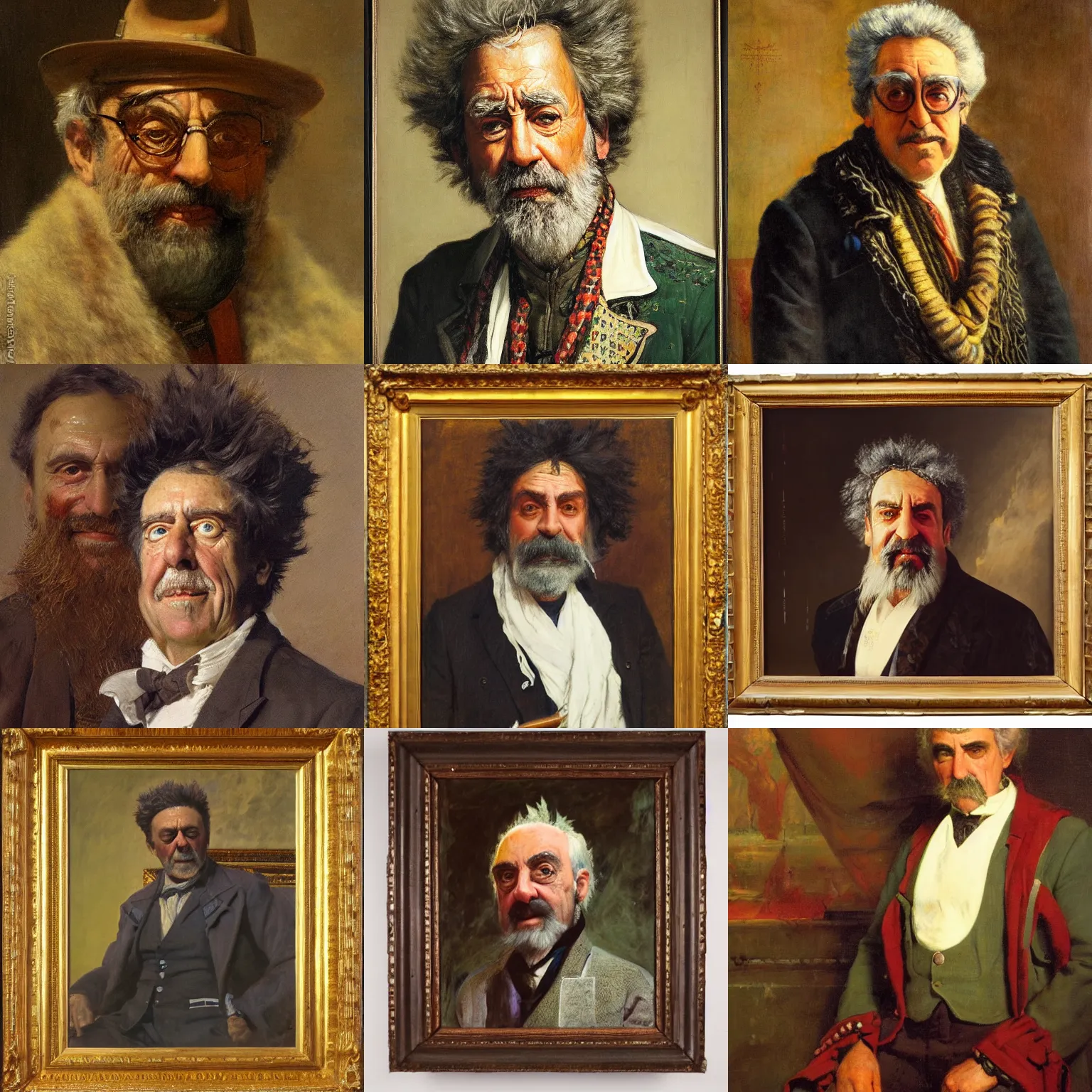Prompt: detailed portrait of rick sanchez ( rick & morty ) by rudolf ernst and john frederick lewis and jean - leon gerome and rudolf weisse and david roberts and charles theodore frere and alfred dehodencq, orientalism