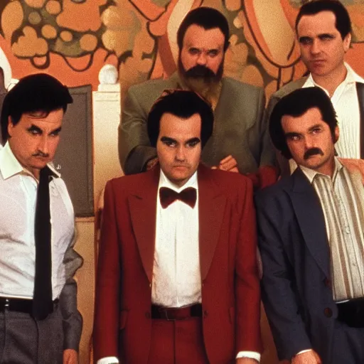 Image similar to goodfellas by wes anderson