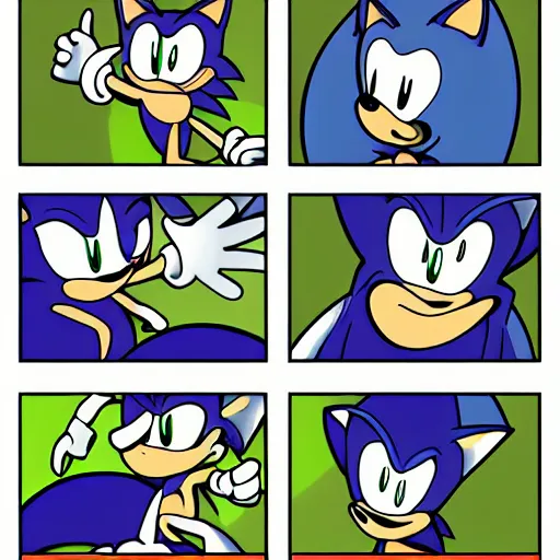 Colors Live - sonic Giga chad XD by panquert