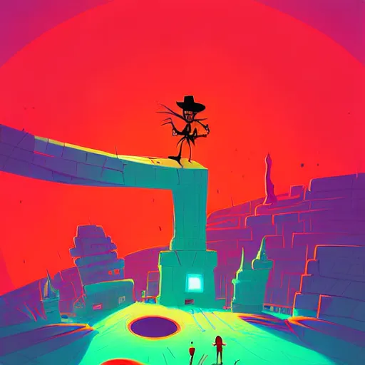 Image similar to curled perspective digital art of free palestina by anton fadeev from nightmare before christmas