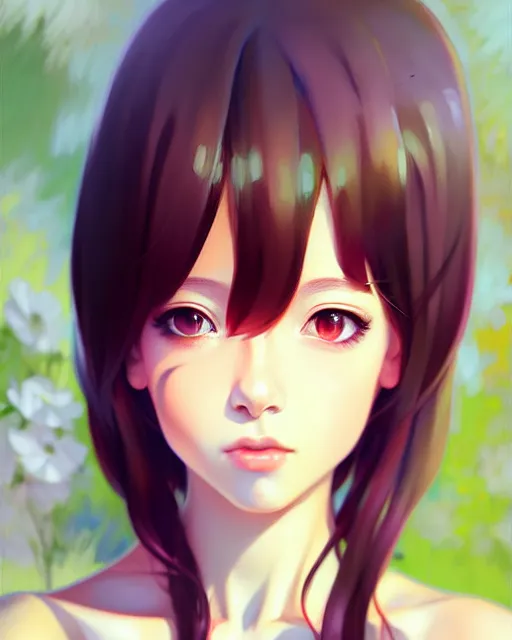 Prompt: portrait Anime girl cute-fine-face, pretty face, realistic shaded Perfect face, full body, fine details. Anime. realistic shaded lighting by Ilya Kuvshinov Giuseppe Dangelico Pino and Michael Garmash and Rob Rey