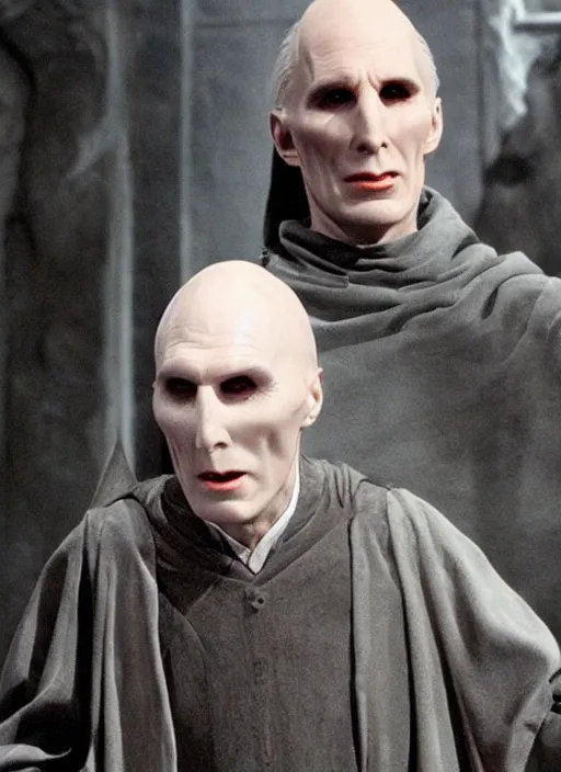 Image similar to Christopher Lee as Voldemort