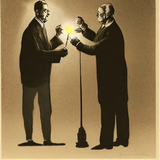 Prompt: a lamp is inaugurated as the next president of the united states