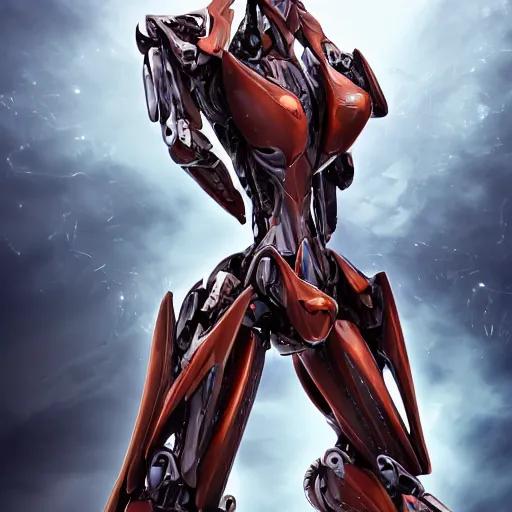 Prompt: a highly detailed close-up, of an awe-inspiring beautiful majestic anthropomorphic humanoid robotic mecha female dragon, with smooth and streamlined armor, standing and posing elegantly, well detailed high quality head with epic LED eyes, sharp and dangerous sleek design, two arms, two legs, long tail, digital art, artstation, DeviantArt, professional, octane render, sunset lighting