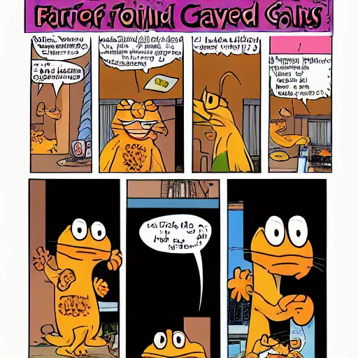 Image similar to garfield comic