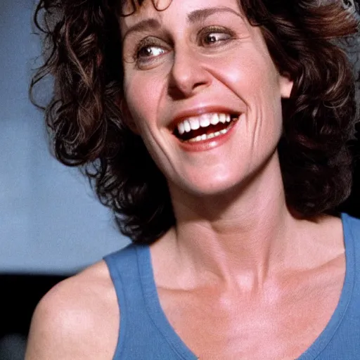 Prompt: ellen ripley as housewife