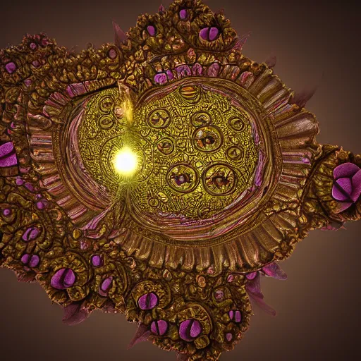 Prompt: human soul, flowers, mandelbrot fractal, veins, arteries, intricate, golden ratio, full frame, microscopic, elegant, highly detailed, ornate, ornament, sculpture, elegant , luxury, beautifully lit, ray trace, unreal, eye fish lens, 3d, PBR, in the style of peter Gric and Romero Ressendi