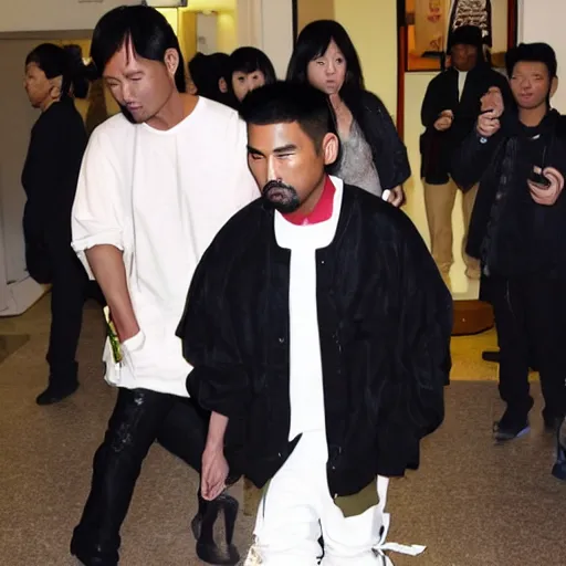 Image similar to asian kanye west, photo