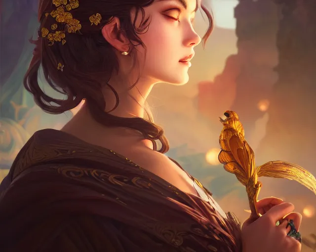 Image similar to photography of koson ohara, deep focus, d & d, fantasy, intricate, elegant, highly detailed, digital painting, artstation, concept art, matte, sharp focus, illustration, hearthstone, art by artgerm and greg rutkowski and alphonse mucha