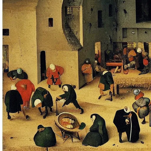 Image similar to “a detailed oil painting of iPhone by Pieter Bruegel the Elder”