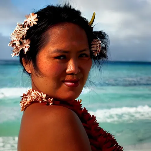 Image similar to Hawaiin Woman, photo, traditional