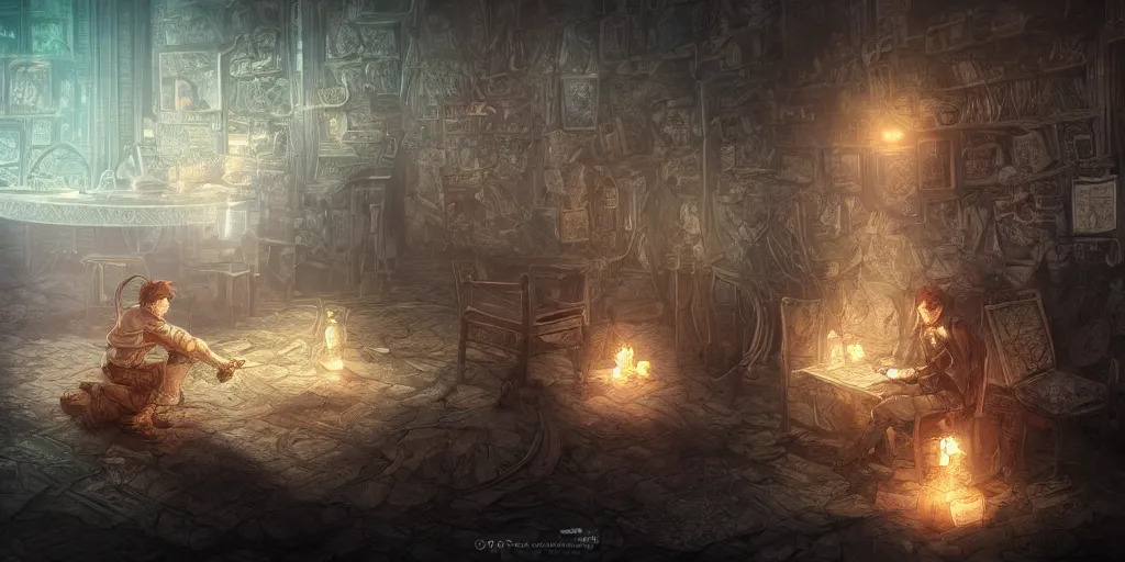 Image similar to let us not seek to satisfy our thirst for freedom by drinking from the cup of bitterness and hatred. ultrafine highly detailed hyper colorful illustration, sharp focus, octopath traveler, final fantasy, unreal engine highly rendered, global illumination, radiant light, intricate and detailed environment