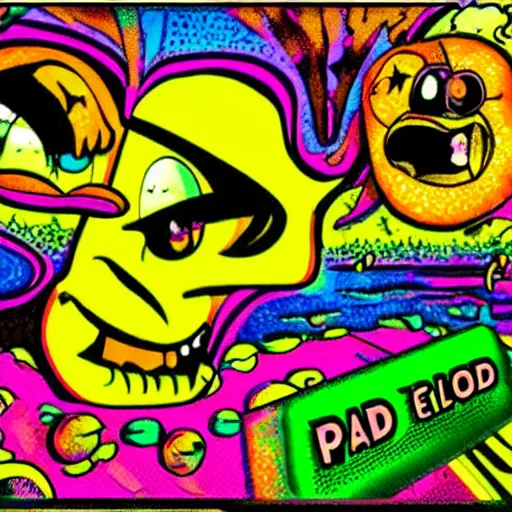 Prompt: bad acid trip