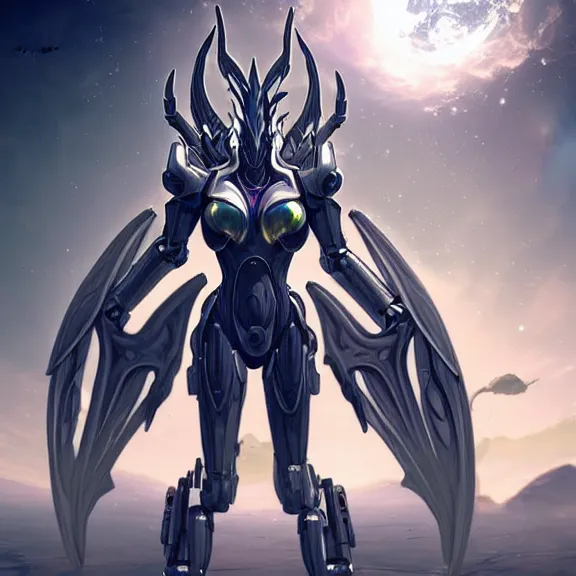 Image similar to giant stunning goddess shot, galactic sized beautiful hot anthropomorphic robot mecha female dragon, floating in space, larger than the planet, holding the earth in her arms, looming over earth, detailed sleek silver armor, epic proportions, epic scale, highly detailed digital art, sci fi, furry art, macro art, dragon art, goddess art, warframe fanart, destiny fanart, anthro, furry, giantess, macro, furaffinity, deviantart, 8k 3D realism