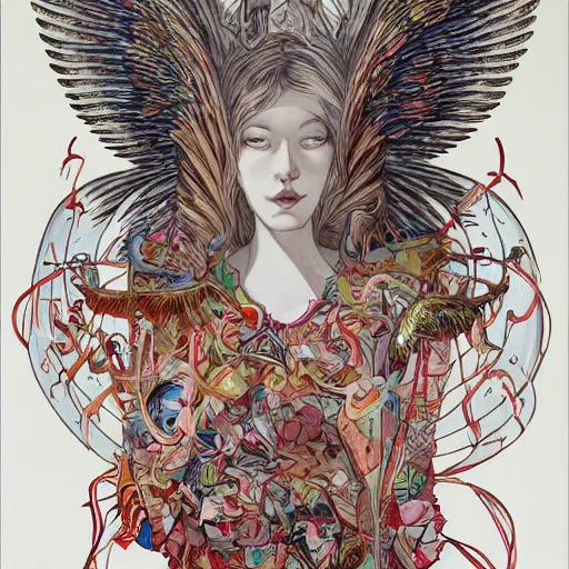 Image similar to archangel by James Jean And WLOPPRO