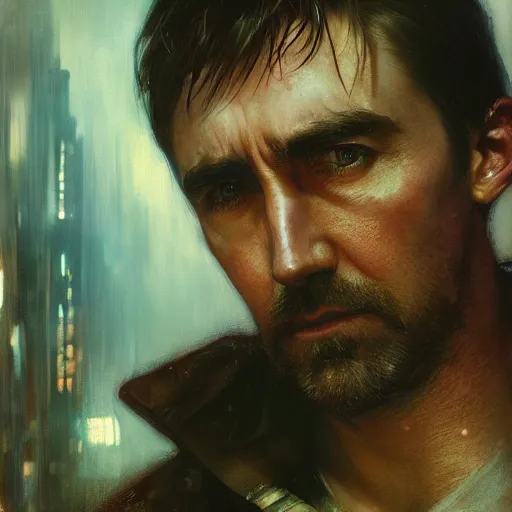 Prompt: lee pace, hyperrealistic portrait, bladerunner street, art of elysium by jeremy mann and alphonse mucha, fantasy art, photo realistic, dynamic lighting, artstation, poster, volumetric lighting, very detailed face, 4 k, award winning