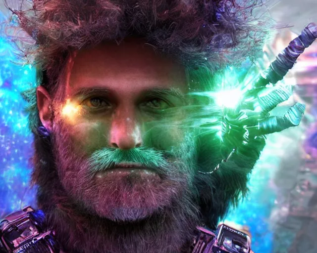 Image similar to realistic textured magnetosphere, beautiful hairy humanoids, love, joy, complex cybernetic beings, glowing hair, vortexes, large array, ornate hair, cinematic light shadows, wet hdr refractions, insanely detailed rendering, cybernetic civilizations, 8 k, * * * * *