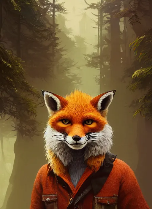 Prompt: highly detailed portrait fantastic mr fox in gta v, stephen bliss, unreal engine, fantasy art by greg rutkowski, loish, rhads, ferdinand knab, makoto shinkai and lois van baarle, ilya kuvshinov, rossdraws, tom bagshaw, global illumination, radiant light, detailed and intricate environment