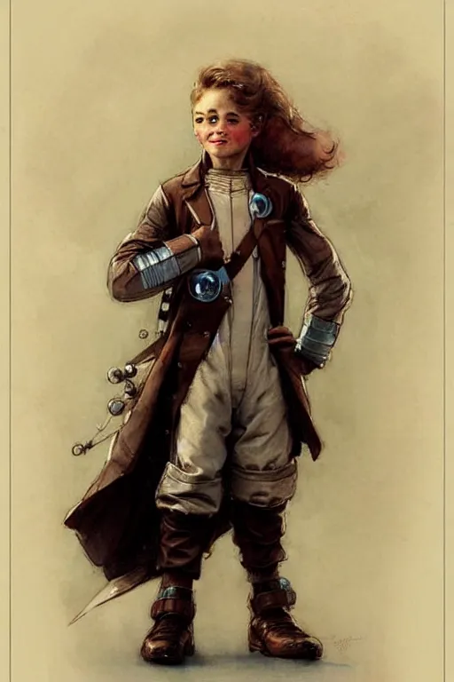 Image similar to ( ( ( ( ( 2 0 5 0 s retro future 1 0 year boy old super scientest in space pirate mechanics costume full portrait. muted colors. ) ) ) ) ) by jean - baptiste monge!!!!!!!!!!!!!!!!!!!!!!!!!!!!!!