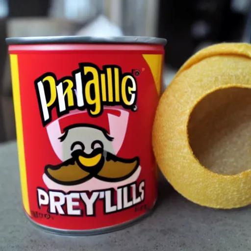 Prompt: can of pringles