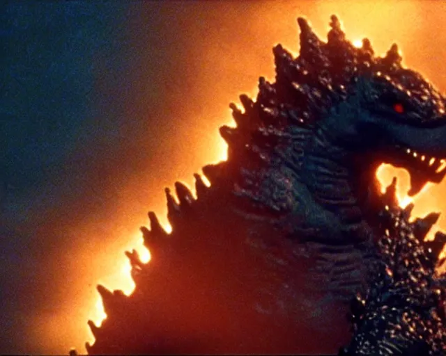 Image similar to godzilla in home alone movie