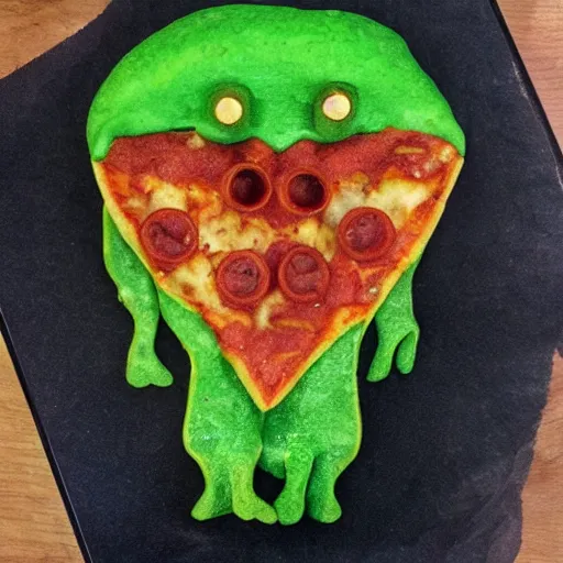 Prompt: goblin pizza