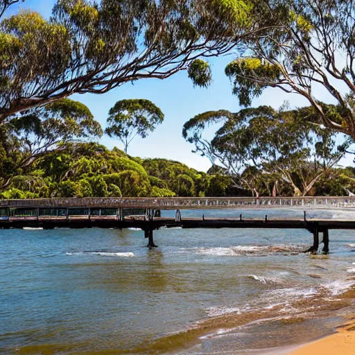 Prompt: Toukley Bridge, Central Coast, NSW