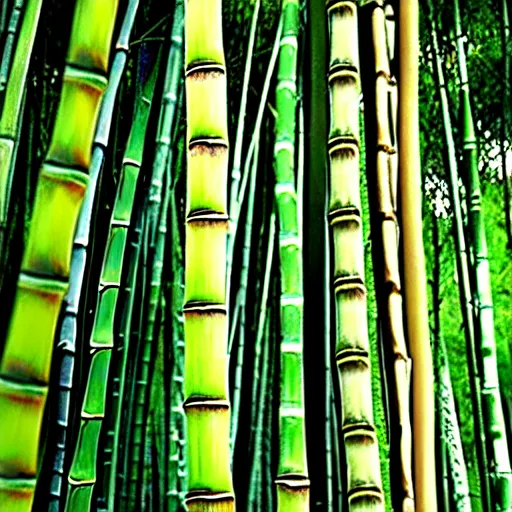 Image similar to bamboo, by xu wei