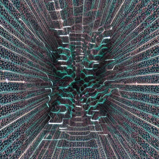 Image similar to wave - particle duality, octane render, xander steenbrugge, 8 k