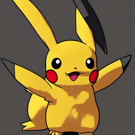 ArtStation - Emo pikachu meme surprised face