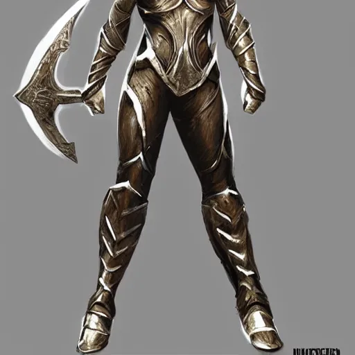 infinity blade concept art, female armor