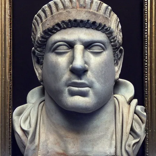 Image similar to 1 9 9 0 s roman emperor, political portrait of roman emperor, 1 9 9 7, roman empire modern, alternate history